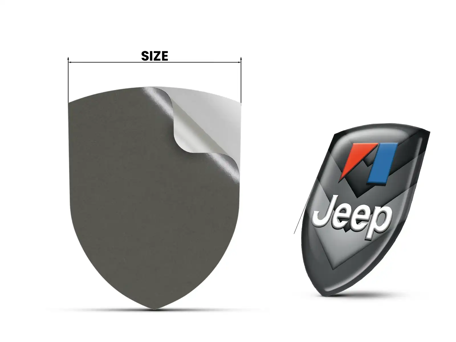 Jeep Emblemi Auto Qualità Pro Regolabili
